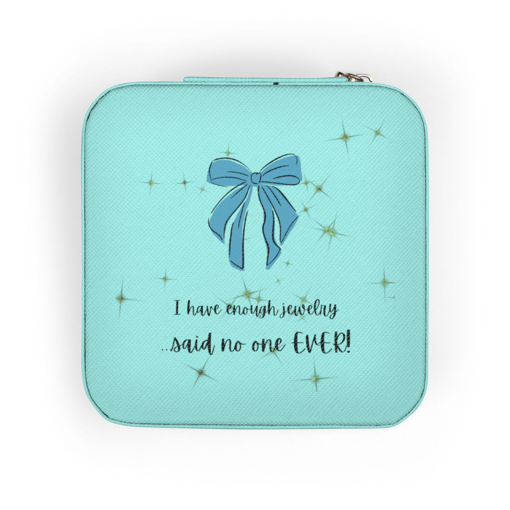 Compact Bow Travel Jewelry Case — Travel Jewelry Box