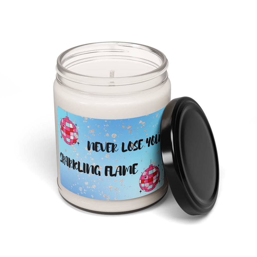 Never Lose Your Sparkling Flame — 9oz Scented Soy Candle